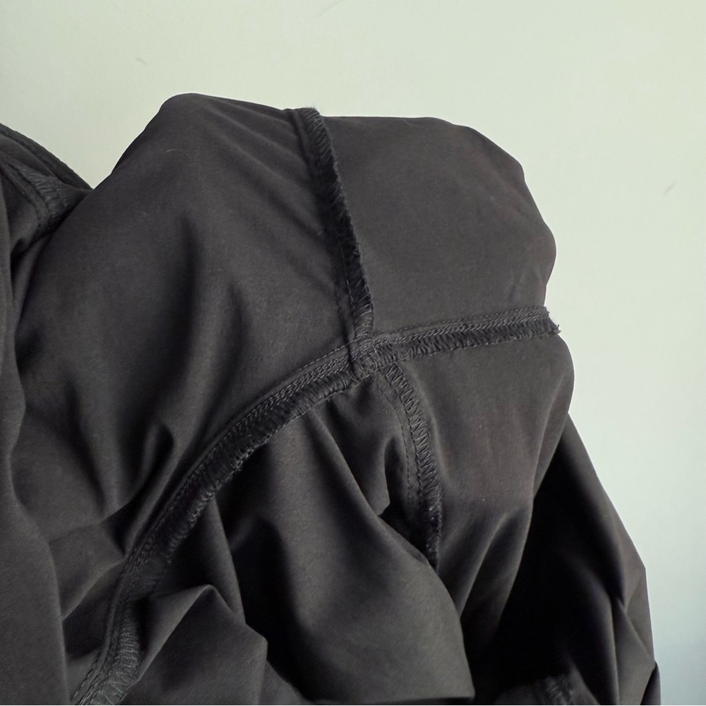 Athleta Flex Jumpsuit Black Size 12 588230 Cinch Wide Leg Outdoor Travel - Picture 11 of 16